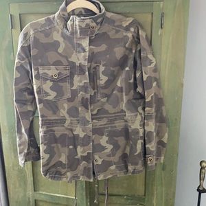 Marrakech camo shirt jacket